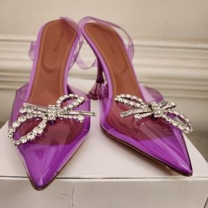 Rosie Glass Slingback Pump(fits small)